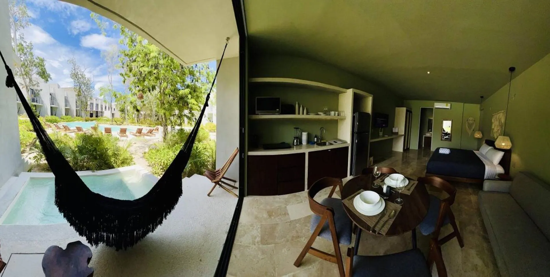 204 Seremonia Selva Private Pool New Apartment King Bed Wifi Tulum 0*,  Mexico